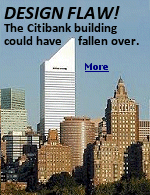 The base of the Citibank building is what makes the tower so unique. The bottom nine stories are stilts. This thing does not look sturdy. But it has to be sturdy. Otherwise they wouldnt have built it this way. Right? 